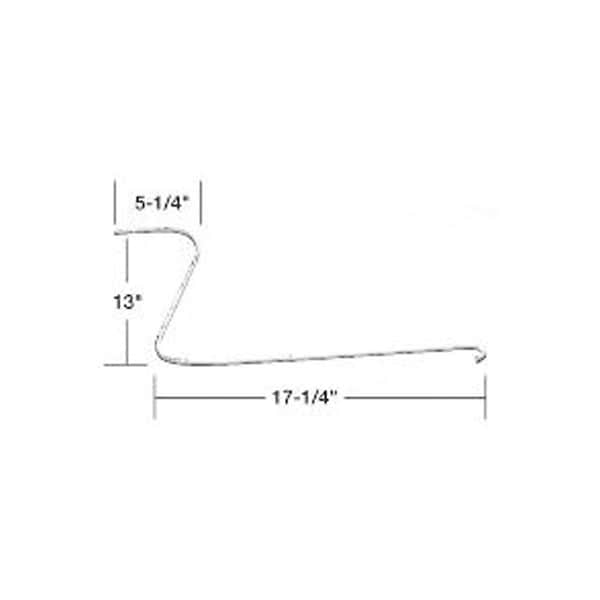 Aftermarket E2299054 Rake Tooth for Tonutti RH 5pcs BHT90-0056_1 - main